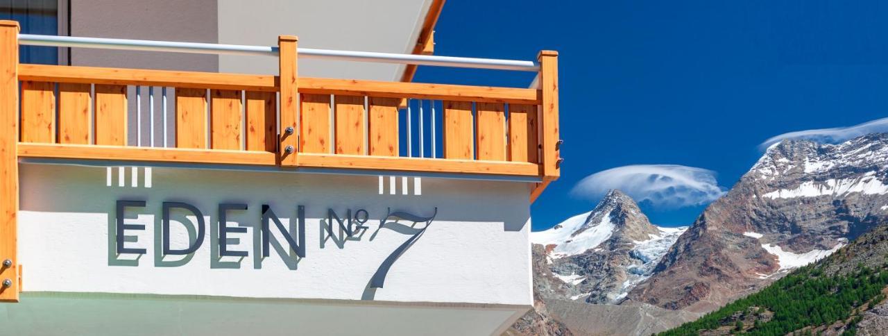Hotel Eden No. 7 Saas-Fee Buitenkant foto